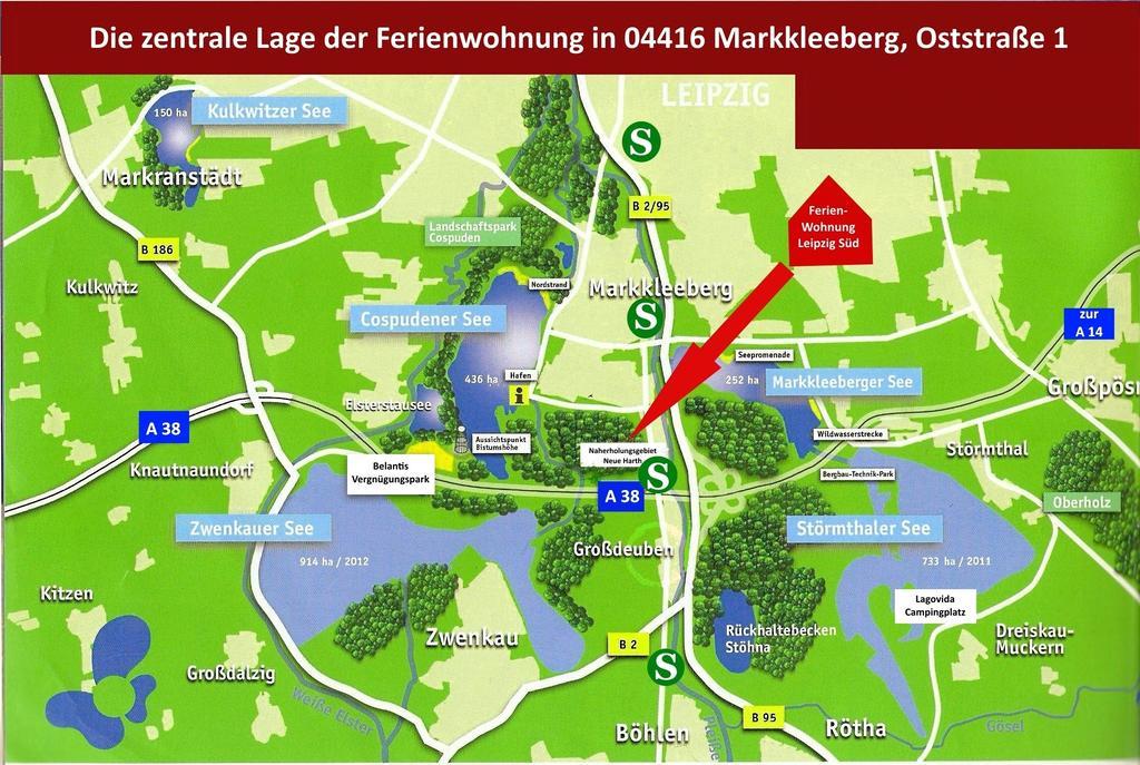 Ferienwohnung Leipzig Sued Markkleeberg Kamer foto